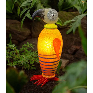 Glasstudio Borowski Borowski lichtobject Rio oranje/lime
