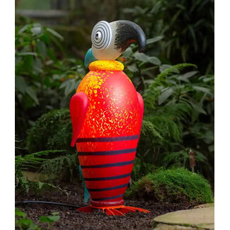 Glasstudio Borowski Borowski Lichtobjekt Rio rot/gelb