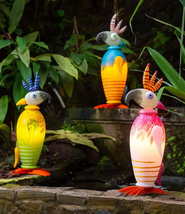 Borowski Lichtobjekt Taco weiß/rosa