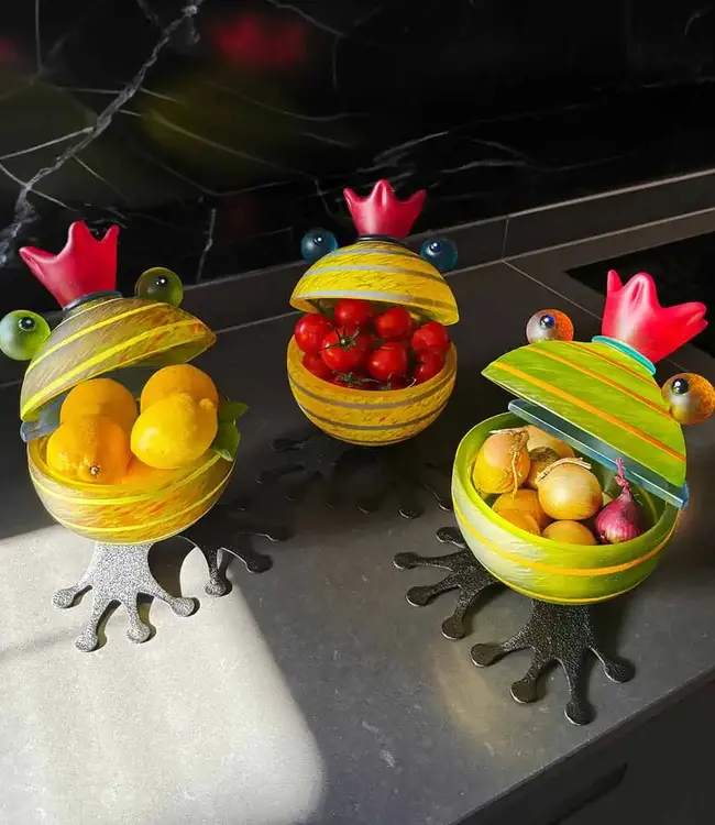 Borowski glaskunst schaal Carry