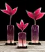Glass Studio Habrat Habrat - Wiesenblume rosa