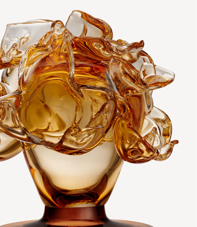 Kosta Boda MINO bernsteinfarben