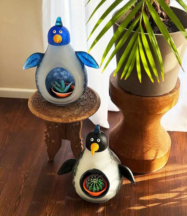 Borowski schale Huggy blau/weiß