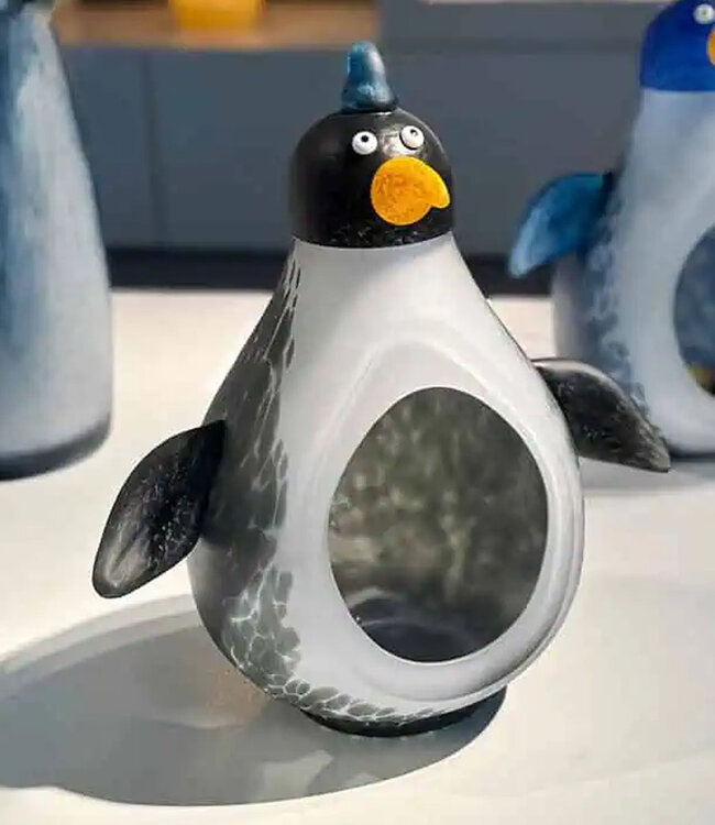 Glasstudio Borowski Borowski schale Huggy schwarz/weiß