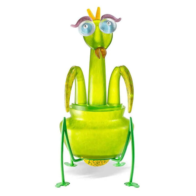 Borowski glaskunst schaal Miss Mantis