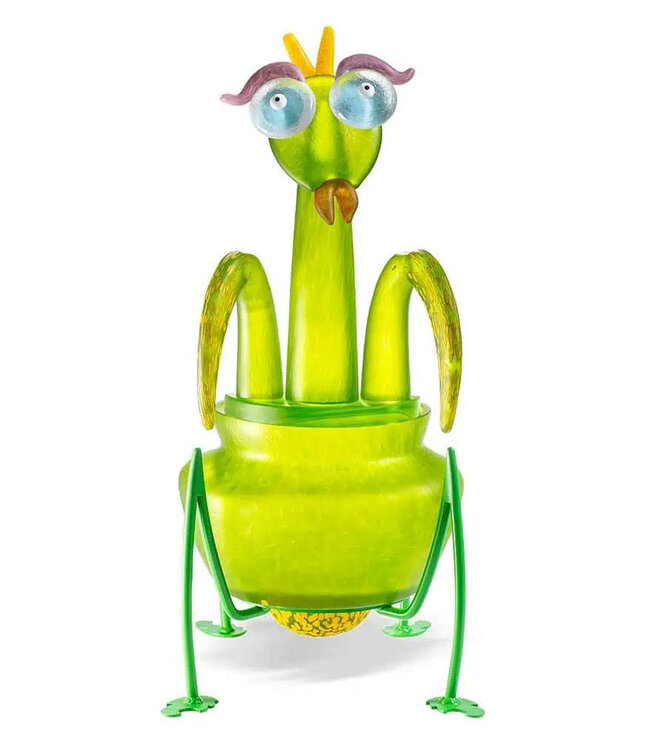 Borowski glaskunst schaal Miss Mantis