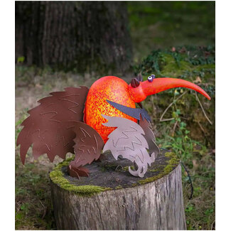 Glasstudio Borowski Borowski Lichtobjekt Fletcher Rot