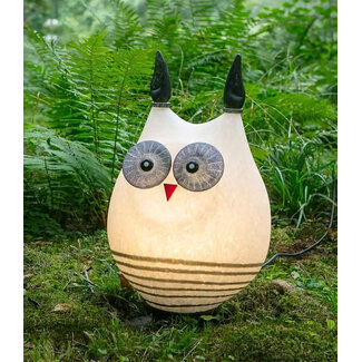 Glasstudio Borowski Borowski Lichtobjekt Tawny Fat Weiß