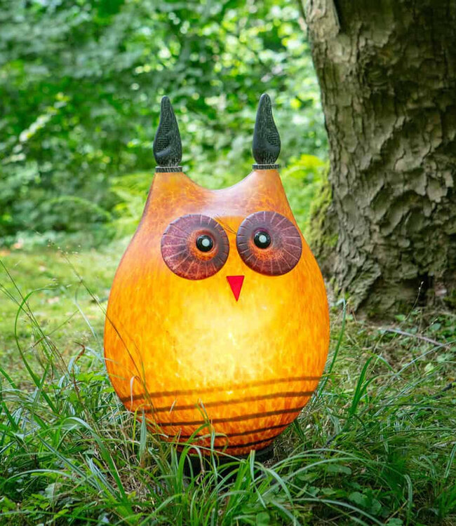 Glasstudio Borowski Borowski lichtobject Tawny Fat amber