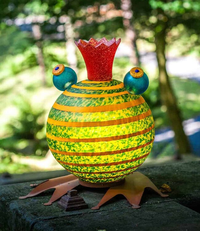 Borowski Glas tuinsculptuur Froggy