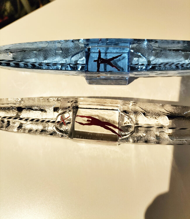 Bertil Vallien glaskunst boot