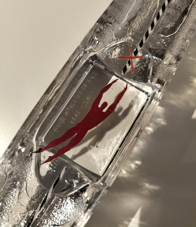 Bertil Vallien glaskunst boot