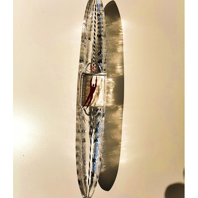 Bertil Vallien glaskunst boot