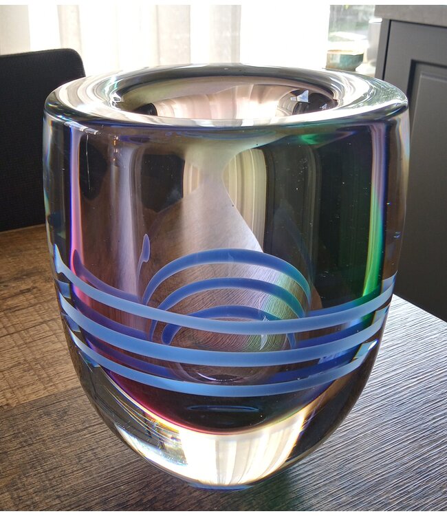 Siem van der Marel - Leerdam Serica Vase - Copy