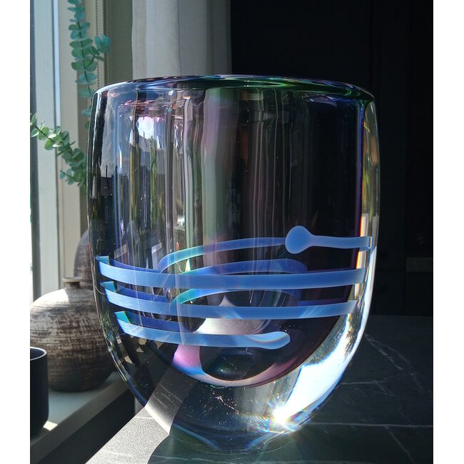 Siem van der Marel - Leerdam Serica Vase - Copy