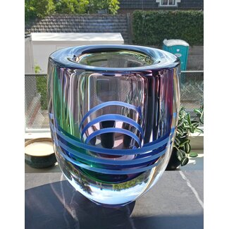 Royal Leerdam Crystal Leerdam Serica vase Philips - Siem van der Marel