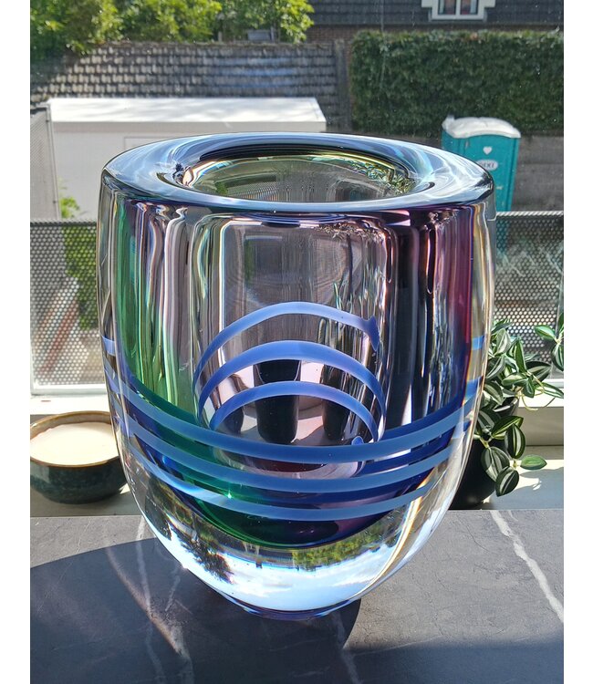 Siem van der Marel - Leerdam Serica Vase - Copy