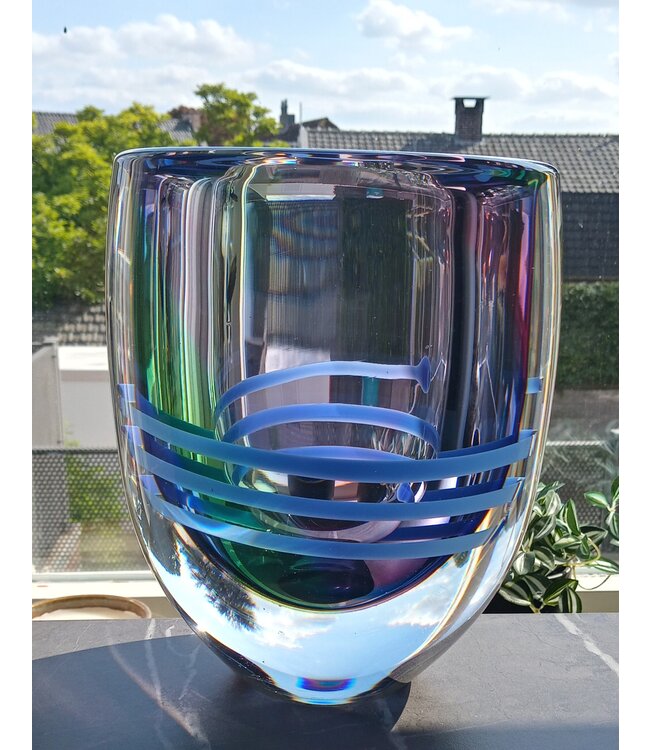 Siem van der Marel - Leerdam Serica Vase - Copy