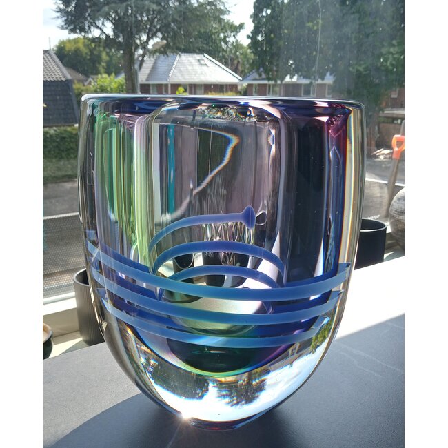 Siem van der Marel - Leerdam Serica Vase - Copy