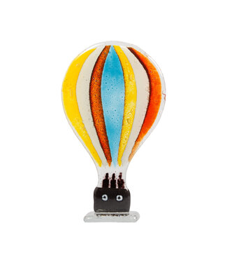 Glass Studio Habrat Habrat Glass - Glazen beeldje Luchtballon Glass Studio Habrat Habrat Glass - Glazen beeldje Luchtballon