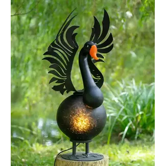 Glasstudio Borowski Borowski Lichtobjekt Hektor Schwarz