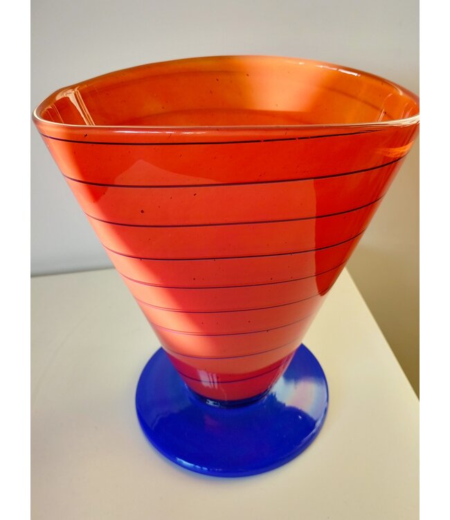 Kristallvase Epoque von Anna Ehrner für Kosta Boda