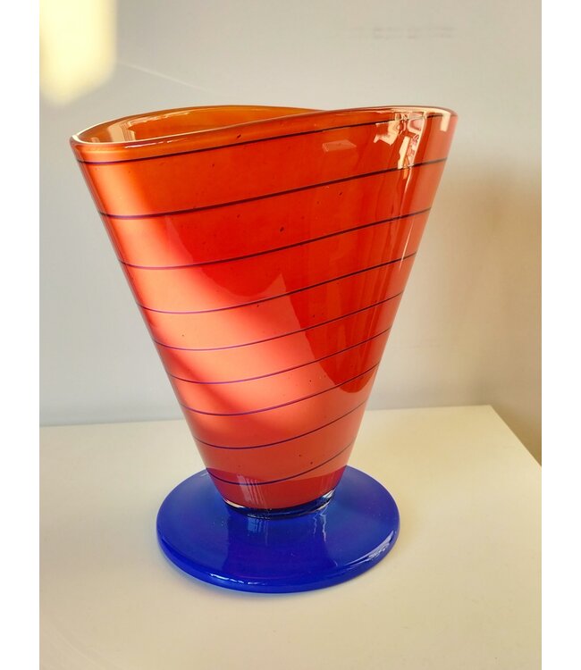 Kristallvase Epoque von Anna Ehrner für Kosta Boda