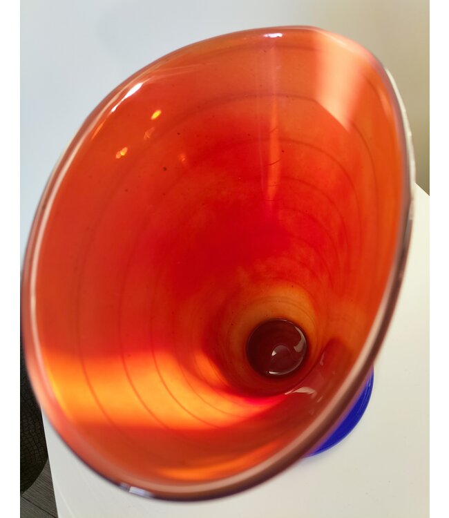 Kristallvase Epoque von Anna Ehrner für Kosta Boda