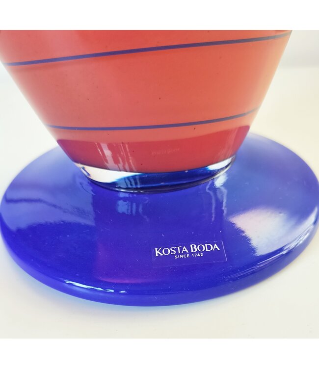 Kristallvase Epoque von Anna Ehrner für Kosta Boda