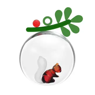 Ichendorf Milano Ichendorf Milano Weihnachtskugel Beeren/Eichhörnchen