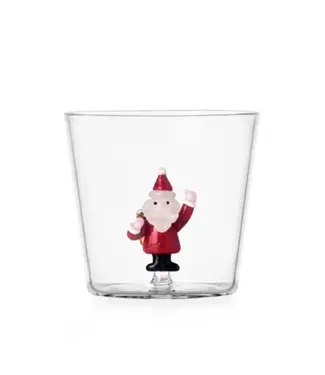 Ichendorf Milano Ichendorf Milano Glas Weihnachtsmann mit Sack (35cl) Ichendorf Milano Ichendorf Milano Glas Weihnachtsmann mit Sack (35cl)