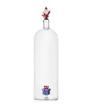 Ichendorf Milano Ichendorf Milano Wasserkaraffe Weihnachtsmann mit blauem Geschenk (1,15 l) Ichendorf Milano Ichendorf Milano Wasserkaraffe Weihnachtsmann mit blauem Geschenk (1,15 l)