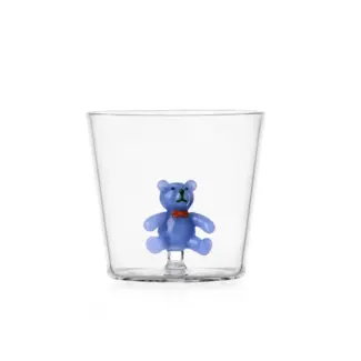 Ichendorf Milano Ichendorf Milano kerstglas Teddy blauw (35cl)