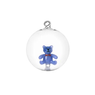 Ichendorf Milano Ichendorf Milano Weihnachtskugel Teddy blau