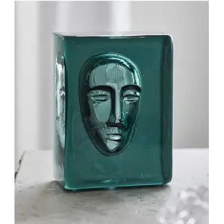 Bertil Vallien Kosta Boda Bertil Vallien - Azur Man petrol, Gelimiteerde oplage