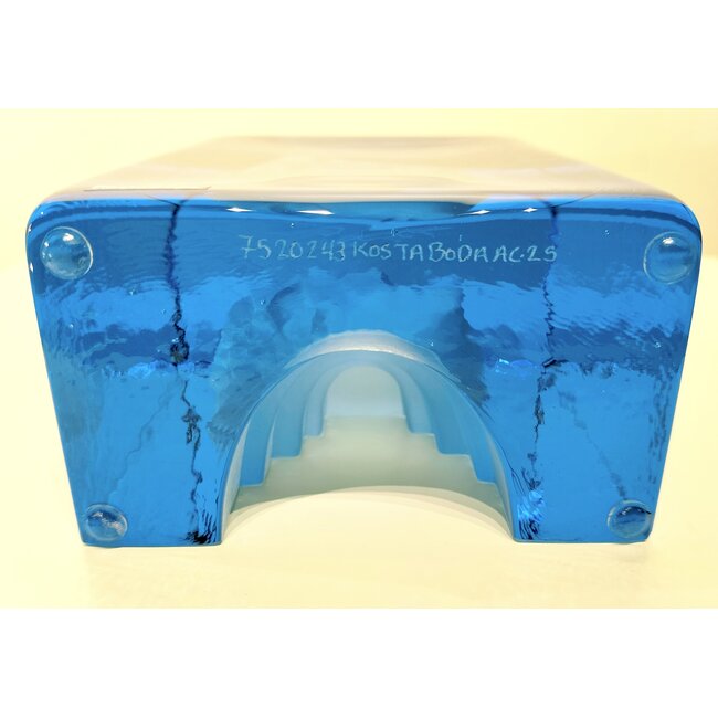 Kosta Boda Bertil Vallien Azur Dream – Handgefertigtes Kunstobjekt aus schwedischem Kristall, limitierte Auflage