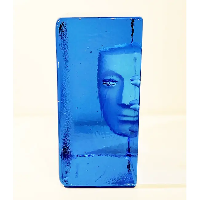 Kosta Boda Bertil Vallien Azur Look – Handgemaakt kunstobject uit Zweeds kristal, Gelimiteerde oplage