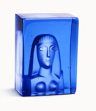 Bertil Vallien Kosta Boda Bertil Vallien - Azur She – Exclusieve handgemaakte Zweedse glaskunst