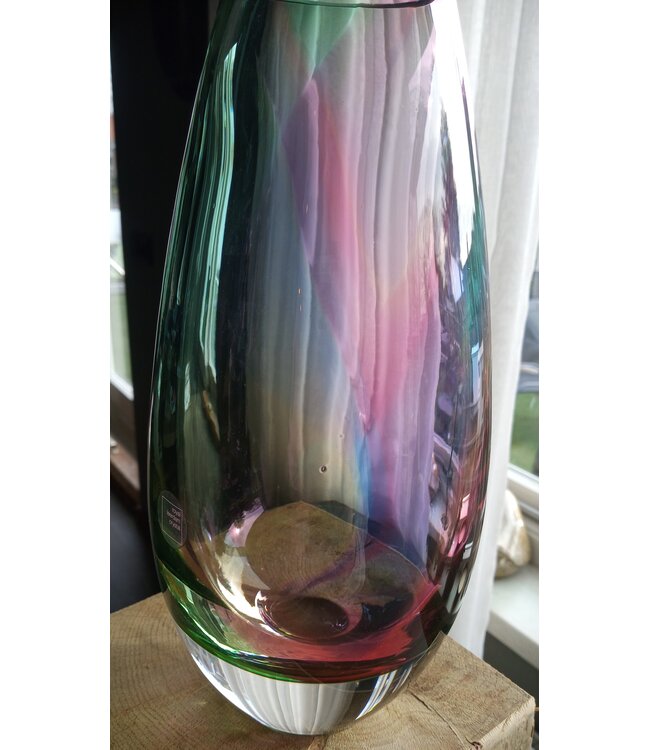 Leerdam Glaskunst - Regenbogenvase - Copy