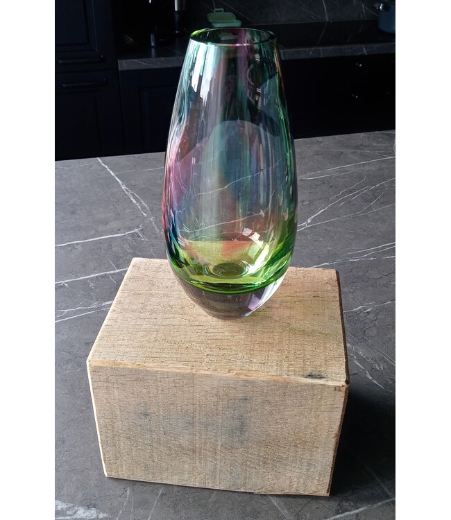 Leerdam Glaskunst - Regenbogenvase - Copy
