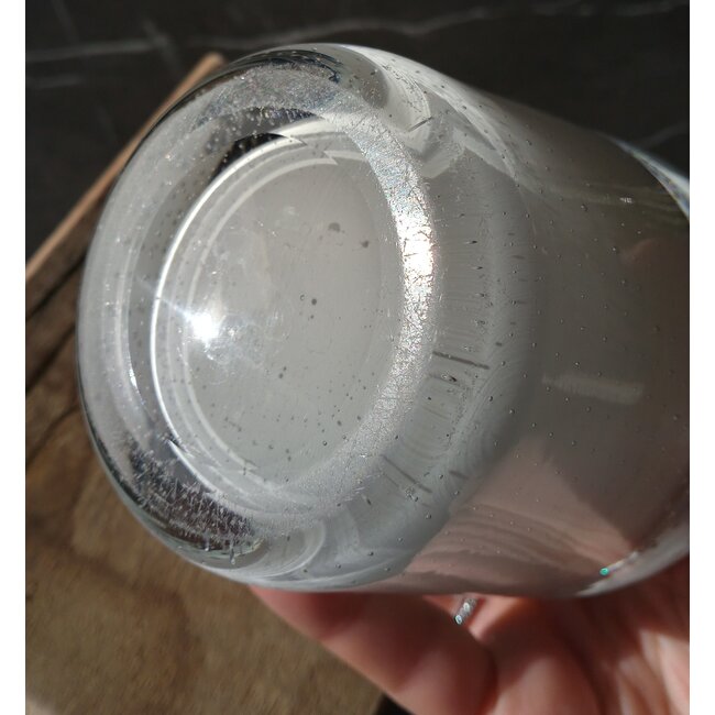 Andries Dirk Copier spijkerobject wit 1950 Leerdam