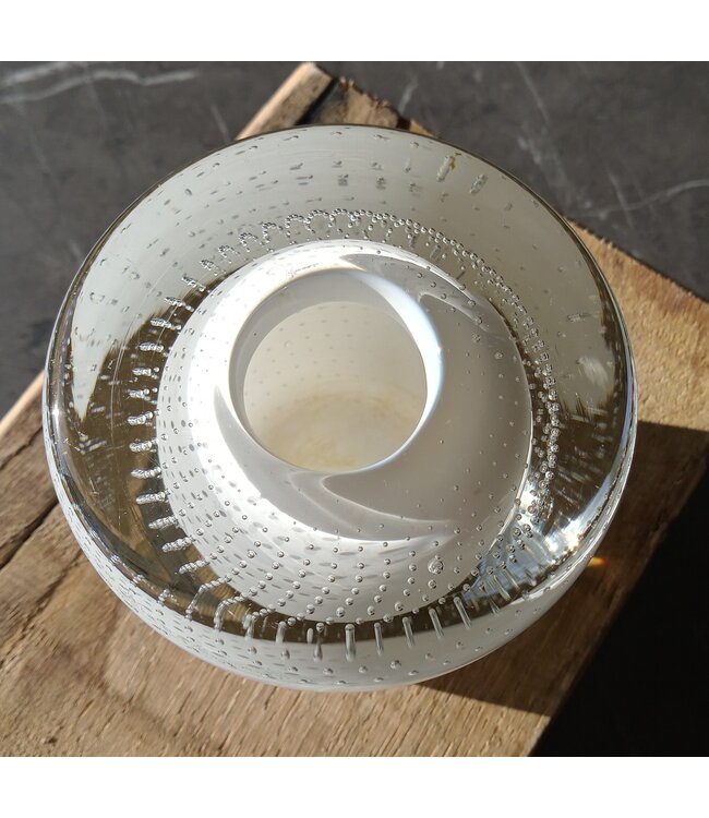 Andries Dirk Copier spijkerobject wit 1950 Leerdam