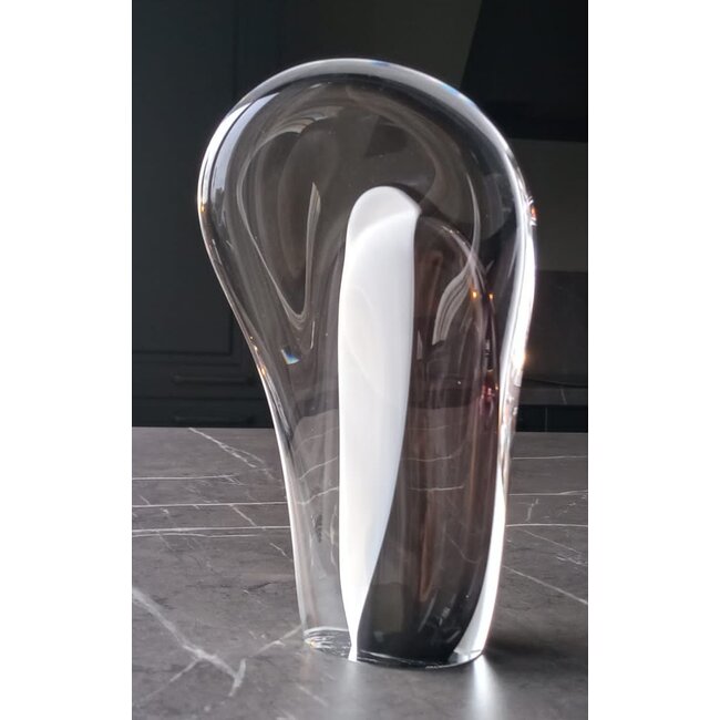 Leerdam glaskunst van meesterglasblazer Arie van Loopik