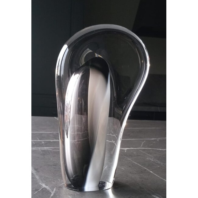 Leerdam glaskunst van meesterglasblazer Arie van Loopik