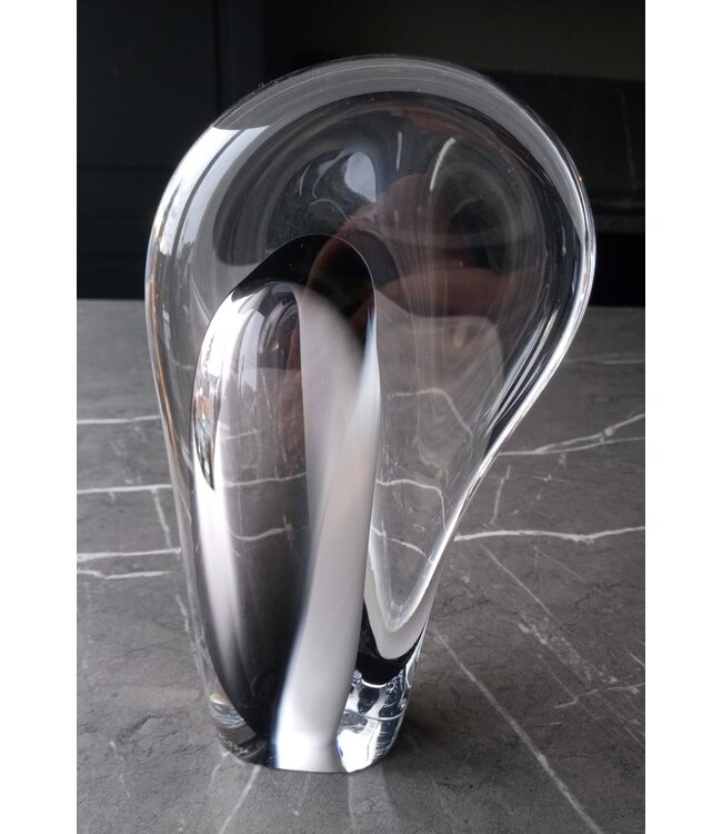 Leerdam-Glaskunst von Meisterglasbläser Arie van Loopik