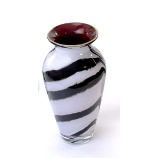 Loranto Glass - Zebra vaas