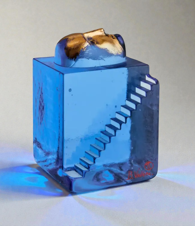 Bertil Vallien Glaskunst Mann - Kopie