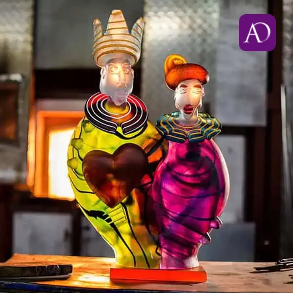 Exclusieve glaskunst uit de collectie Art Objects van Glasstudio Borowski