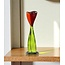Glass Studio Habrat Habrat - Glasblume rot/orange, 15cm