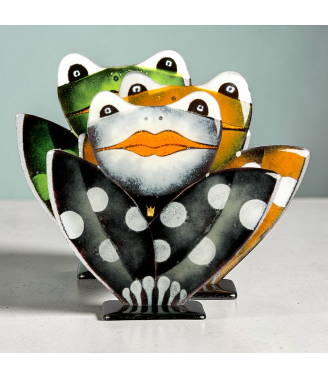 Studio Habrat Frosch aus Glas
